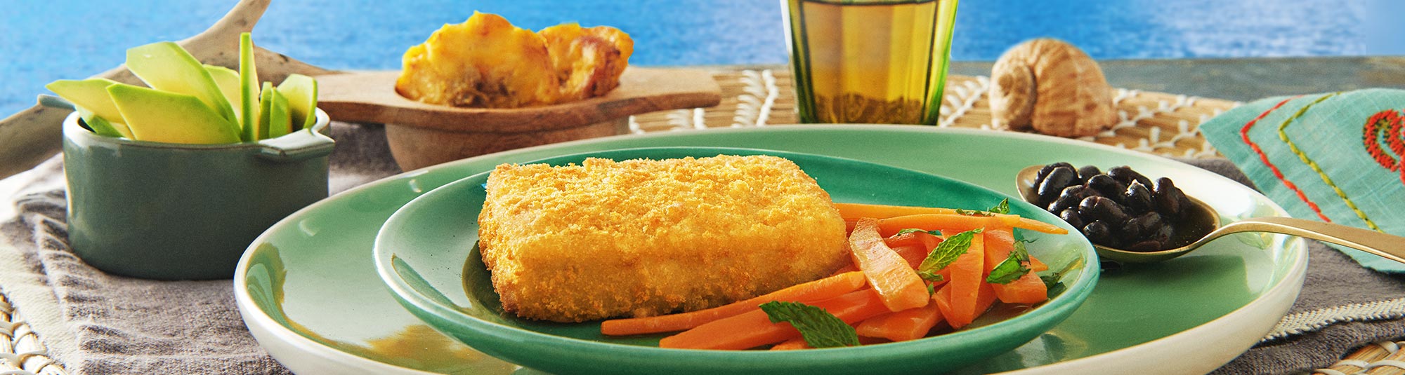 Burger di pesce con carote in Escabeche - Ricette Findus