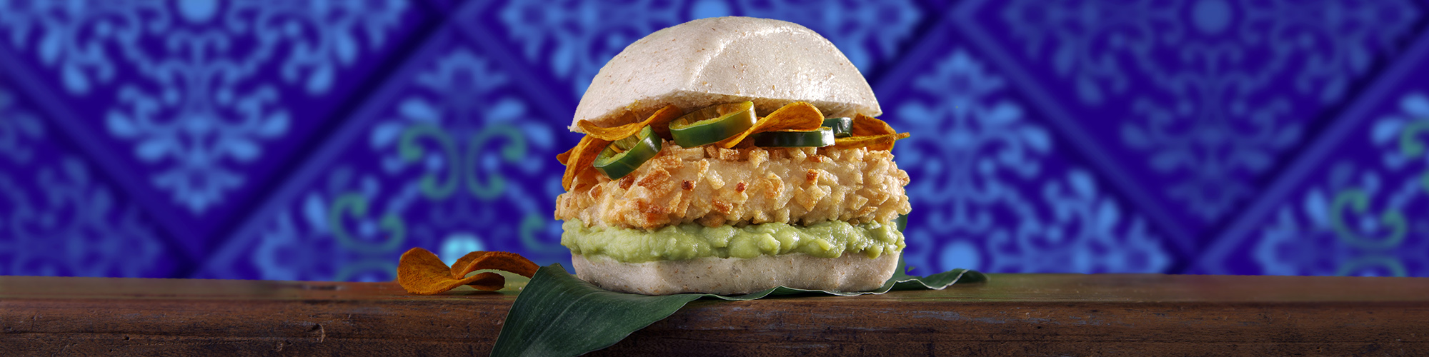 Fish and Chips Burger con Guacamole e Chips di Patate - Findus