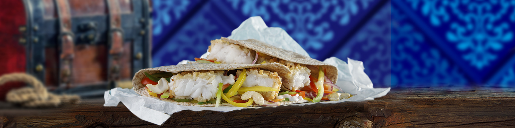 Fish and Chips Burger con Salsa Aioli e Tortilla di Mais - Findus