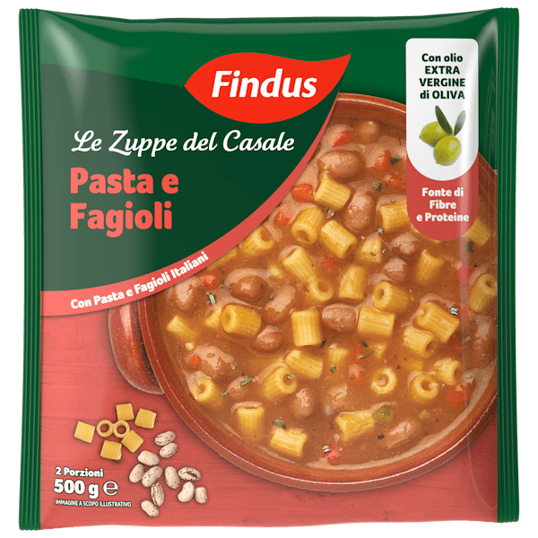 Zuppa Pasta e Fagioli - Zuppe Findus