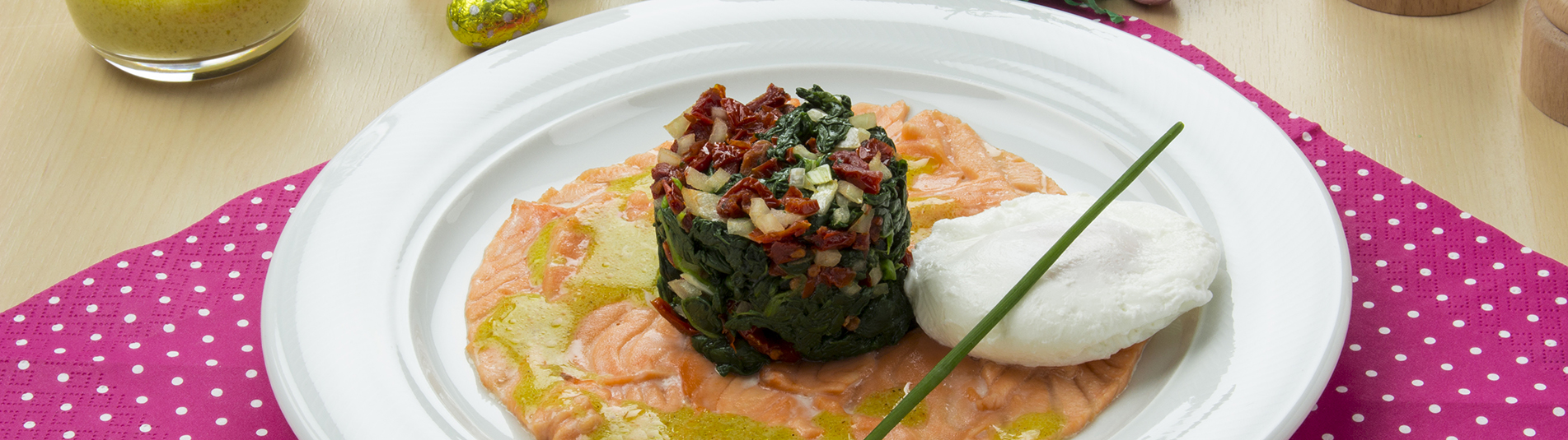 Iglo Rezept für Lachs mit Chia Samen Kruste und Thai Gemüse