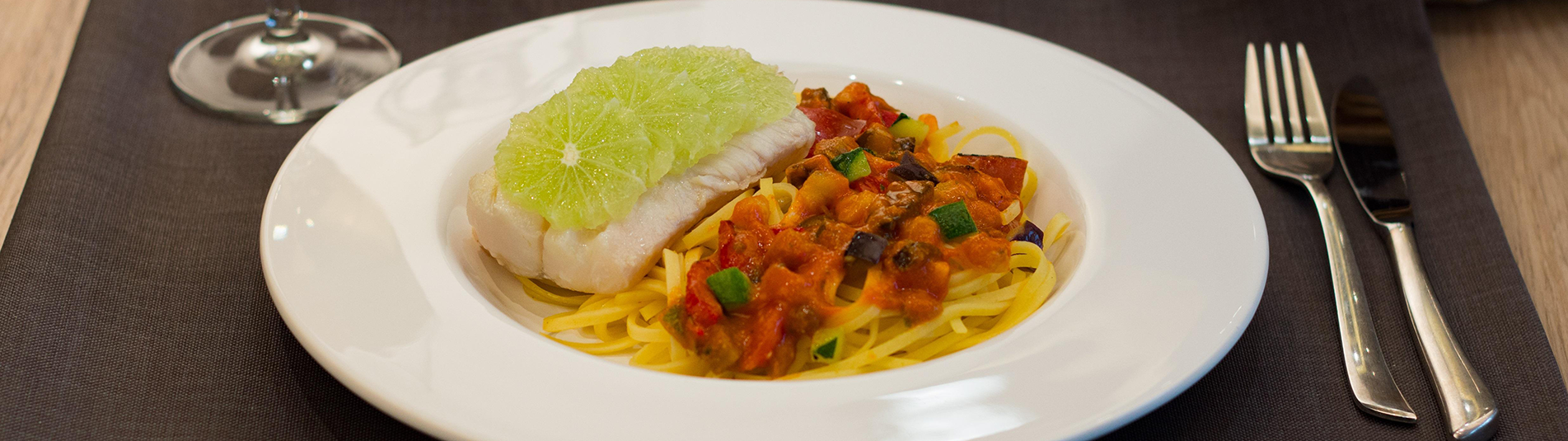 Tagliolini alla Mediterranea con Merluzzo - Findus