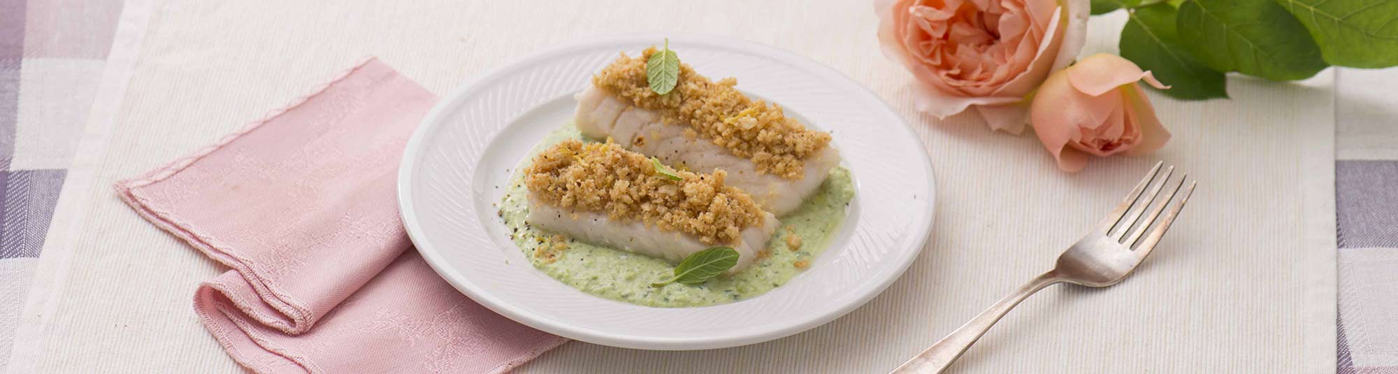 Nasello Croccante con Crema di Zucchine e Menta - Findus