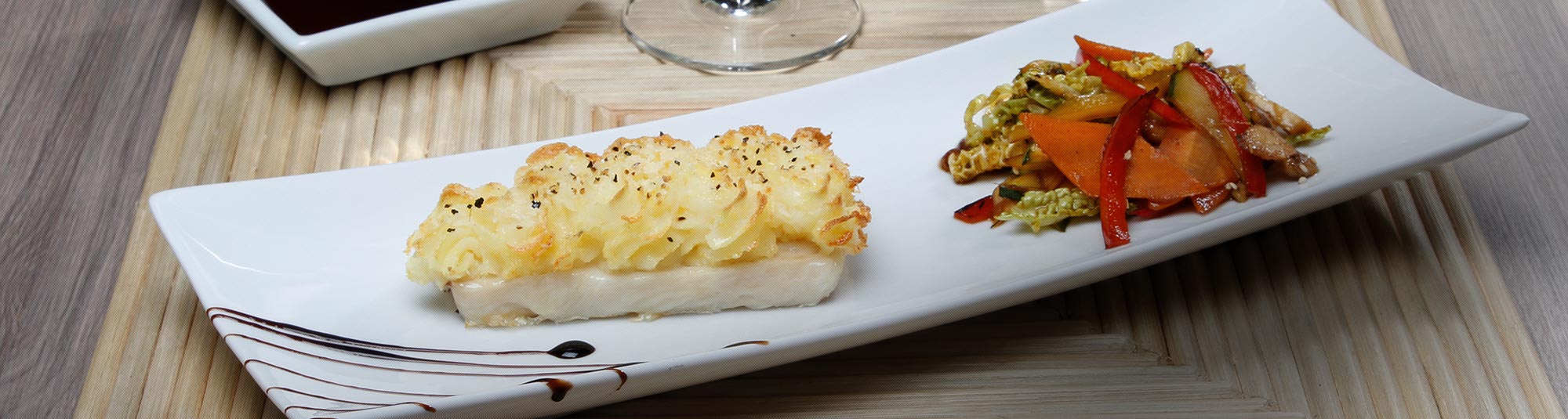 Filetto di Merluzzo con Duchessa di Patate e Wok Orientale - Findus