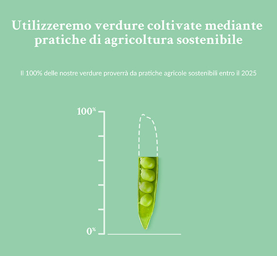 Verdure Findus da agricoltura sostenibile